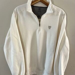 IZOD collared sweatshirt 1/4 zip